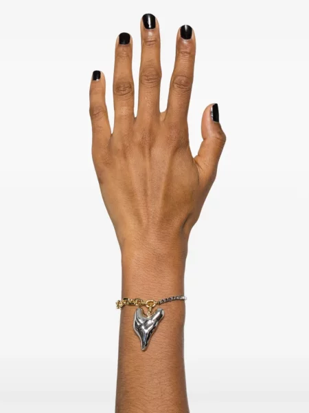Přívěsek Vann Jewelry se srdcovým vzorem zlatý