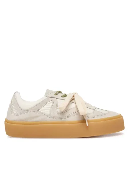 Inuikii Sneakersy Lynn Suede Écru