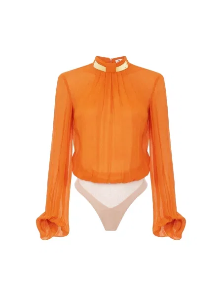 Top Elisabetta Franchi portocaliu