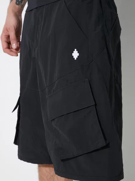 Шорты карго Marcelo Burlon черные
