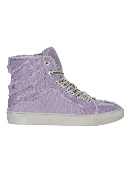 Sneakersy Zadig & Voltaire fioletowe