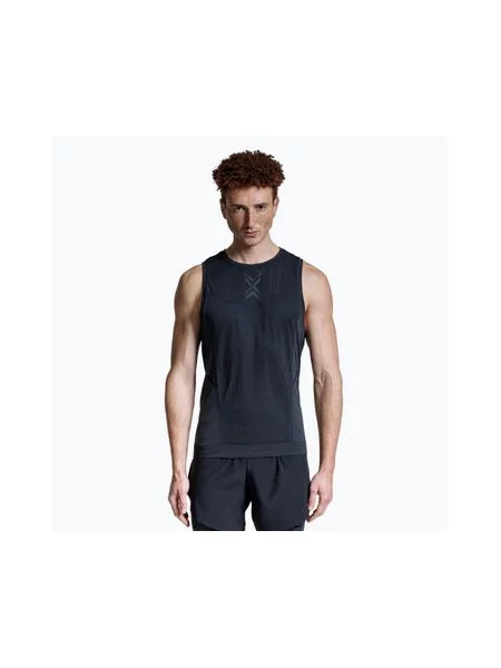 Майка для бігу X-Bionic Xceed Run x чорний/сірий носоріг чорна