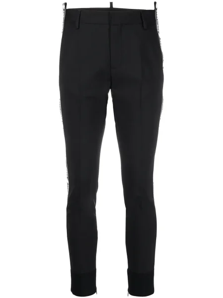 Pantaloni Dsquared2 cu imagine negru