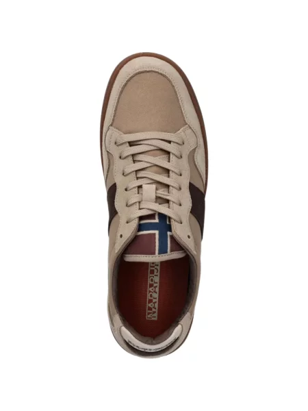 Sneakerși Napapijri din piele de căprioară