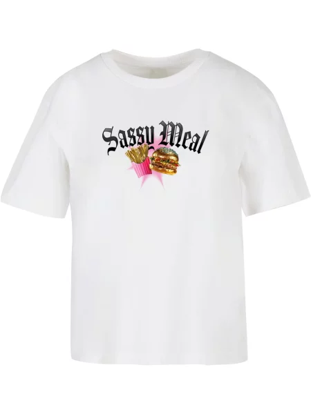 Tricou Mister Tee alb