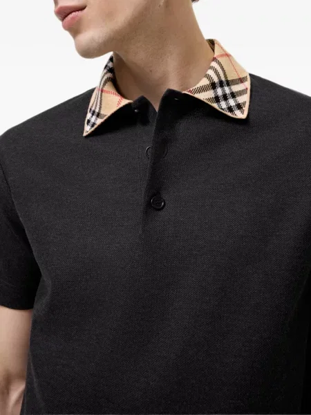 Tricou polo Burberry negru