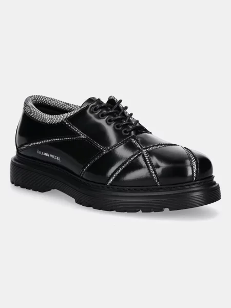 Половинки обувки Filling Pieces Derby Rohe черно