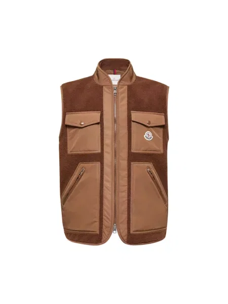 Kamizelka Moncler brązowa
