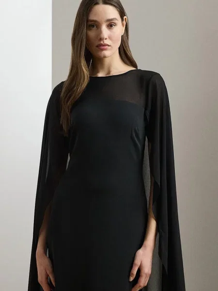 Макси платье Lauren Ralph Lauren черное