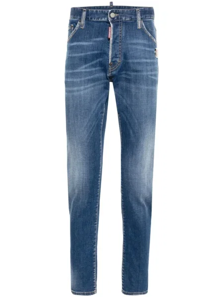 Skinny fit traperice Dsquared2 plava