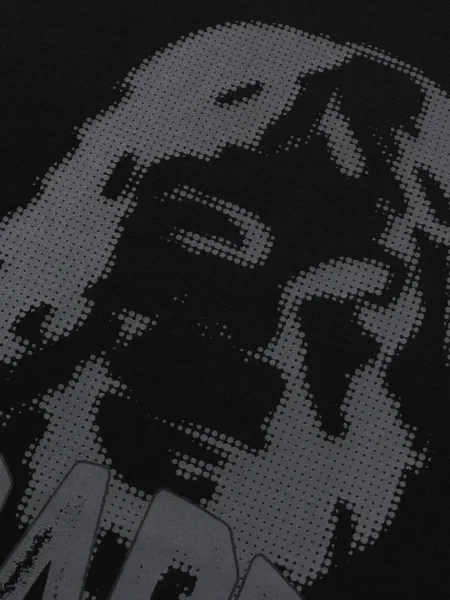 Tricou A Bathing Ape® cu imagine negru