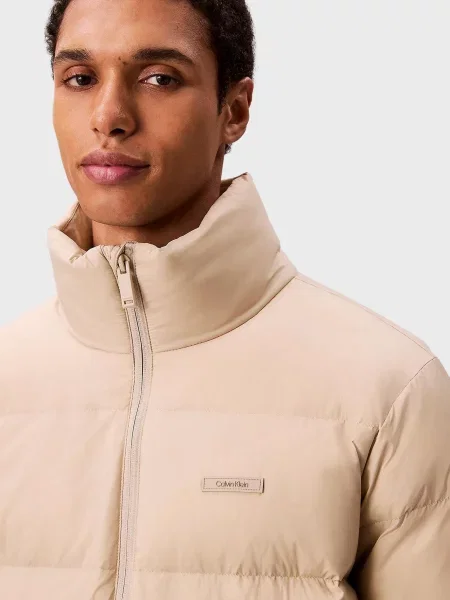 Пуховик Calvin Klein бежевий