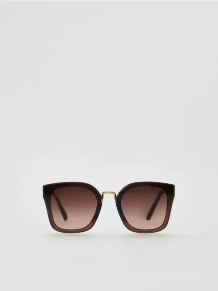 Reserved Ochelari de soare maro-închis maro