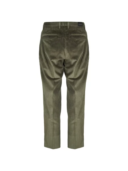 Pantaloni Michael Coal de catifea cord verde