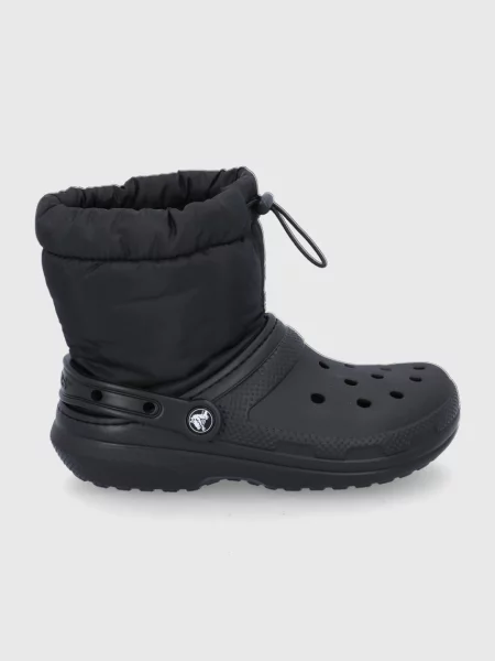 Классические сапоги Crocs черные