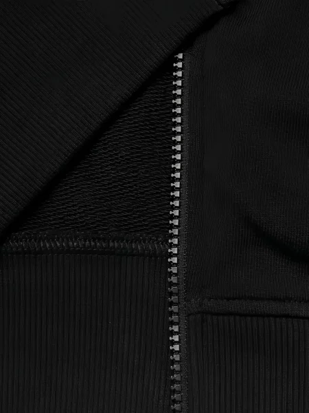 Bluza z kapturem dziecięca Benetton czarna