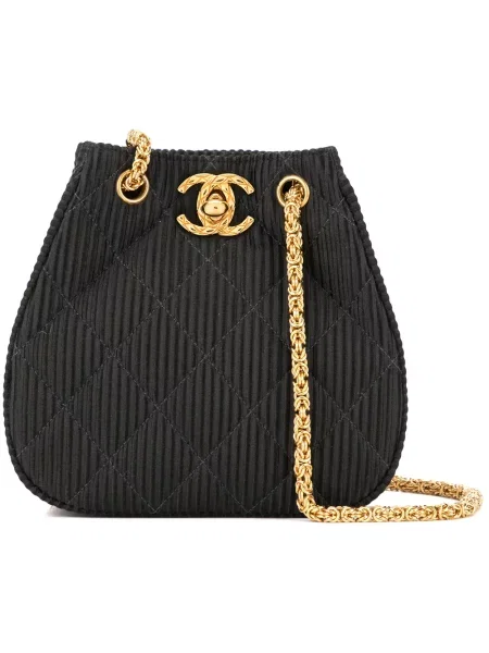 Kabelka Chanel Pre-owned černá