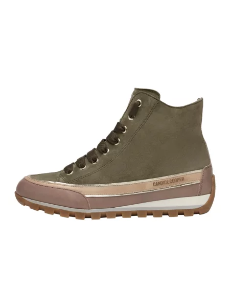 Sneakersy Candice Cooper zamszowe zielone