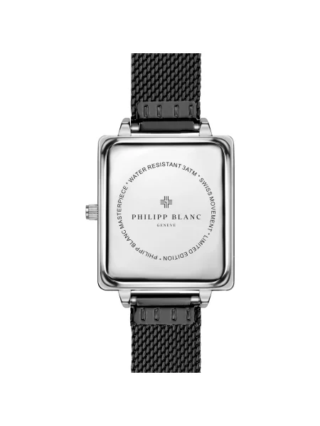 Ceas Philipp Blanc negru