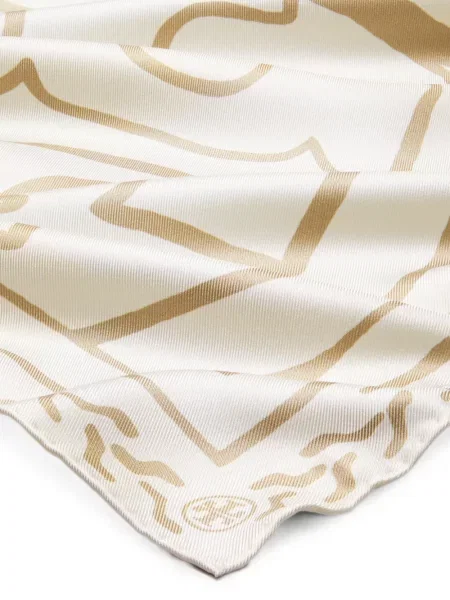 Fular Tory Burch de mătase