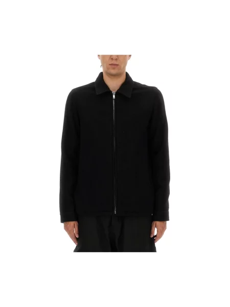 Kurtka Rick Owens wełniana czarna