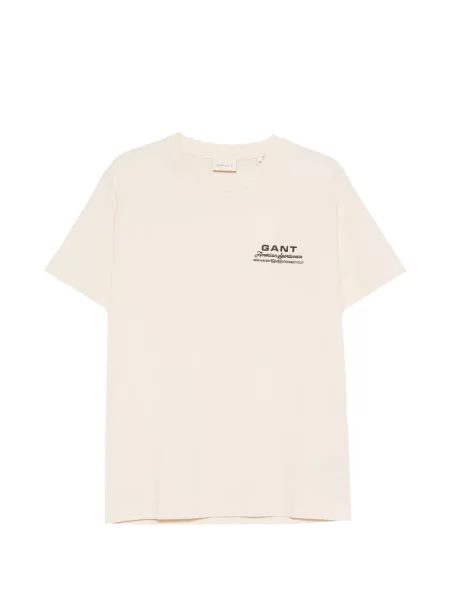 Scurt tricou Gant cu imagine