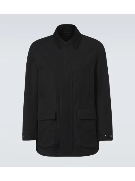 Jedwabna kurtka Tom Ford czarna