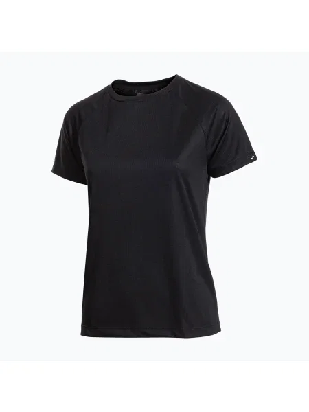 Női futó póló Joma R-Night Iconic fekete. Méret: XL fekete