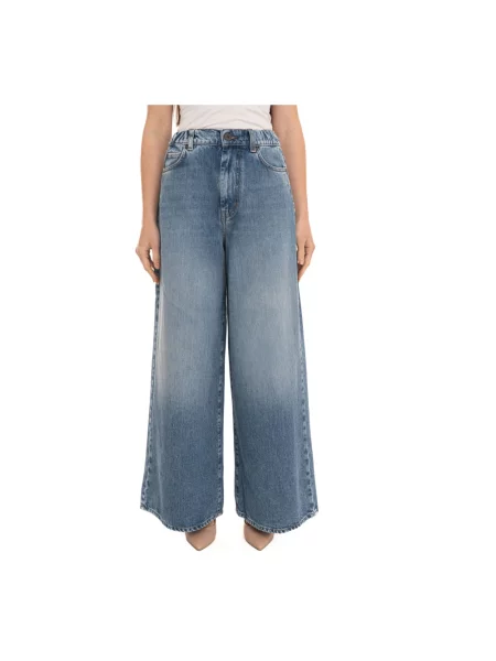 Jeansy Weekend Max Mara niebieskie