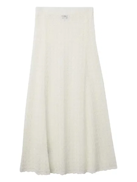 Dzianinowa maksi spódnica maxi Ganni