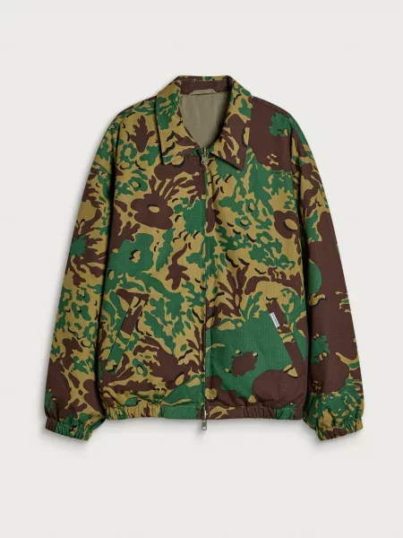 Kurtka puchowa Nomarhythm Textile oliwkowa