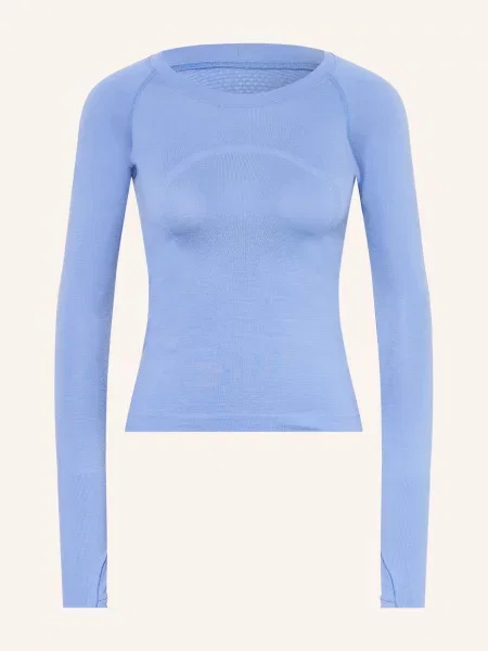 Lululemon Běžecké Tričko Swiftly Tech Race tmavě modrá