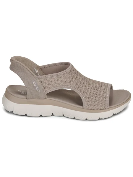Félcipő Skechers bézs