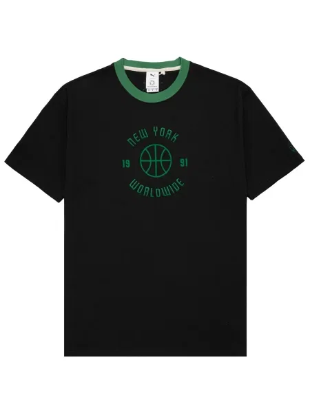 PUMA Majica zelena črna