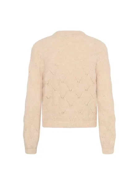Dzianinowy sweter Saint Tropez beżowy
