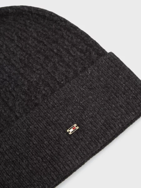 Шапка Tommy Hilfiger чорна