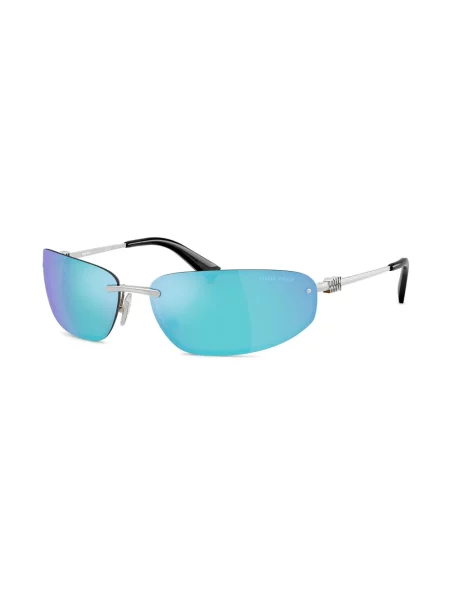 Ochelari de soare Miu Miu Eyewear argintiu
