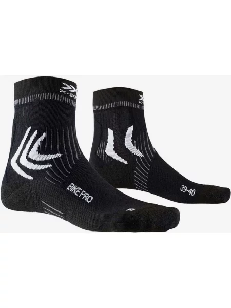 Skarpetki X-Bionic Bike Pro Czarne białe