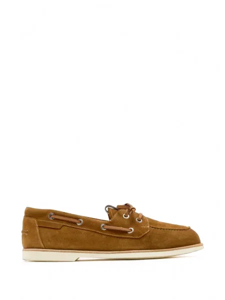 Pantofi loafer Magnanni din piele de căprioară maro