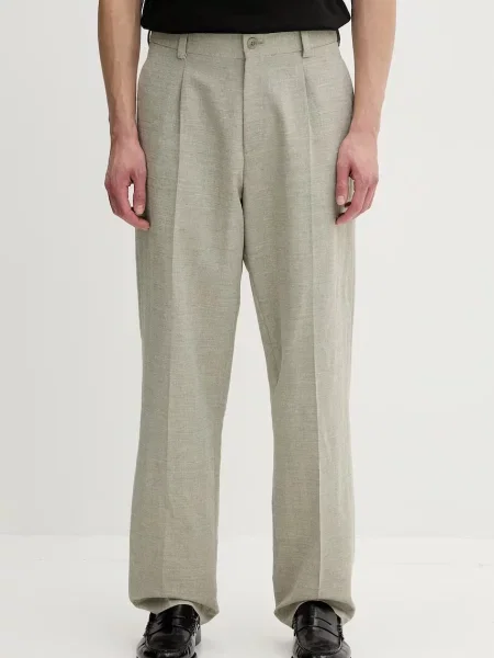 HUGO pantaloni pentru bărbați cu in verde