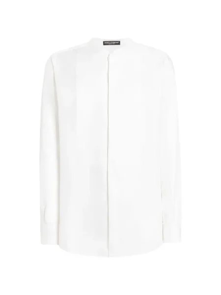 Cămașă Dolce & Gabbana de mătase alb