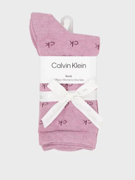 Шкарпетки Calvin Klein рожеві