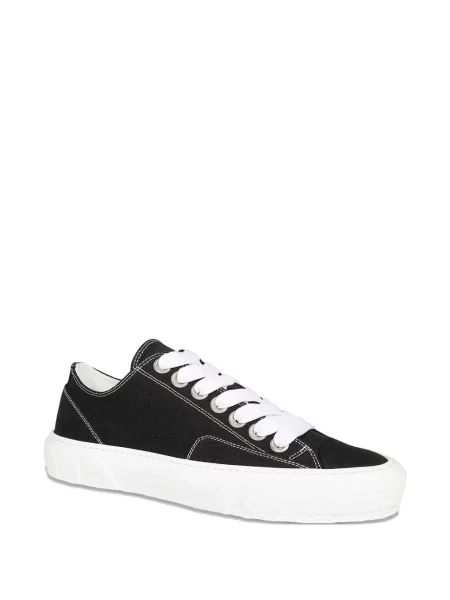 Sneakerși Msgm cu șireturi din dantelă negru