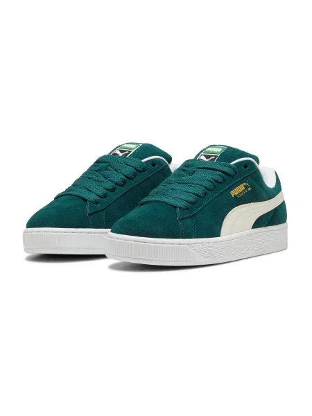 Puma Usnjene superge Suede XL zelena