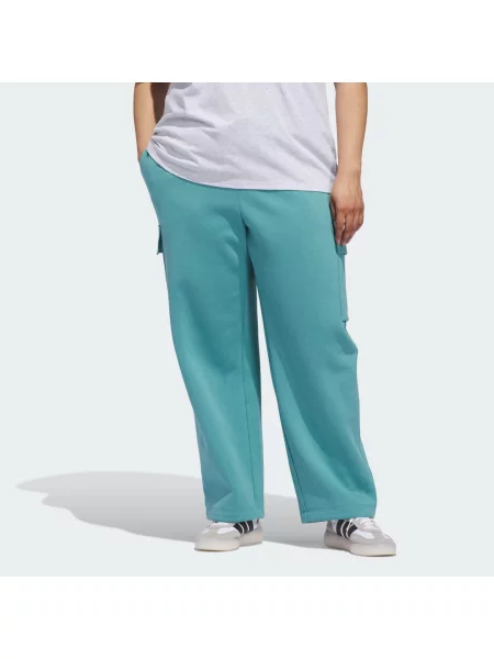 Fleecové cargo kalhoty Adidas