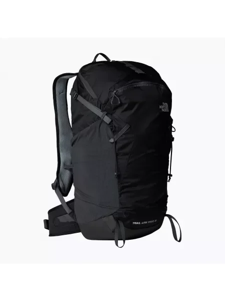 The North Face Trail Lite Speed 30 l L-XL tnf fekete/aszfalt szürke túrahátizsák túrázáshoz. Méret: L-XL l fekete
