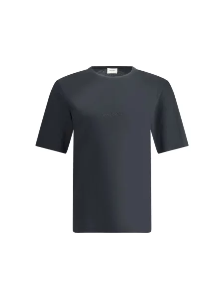 Koszulka Saint Laurent z logo czarna