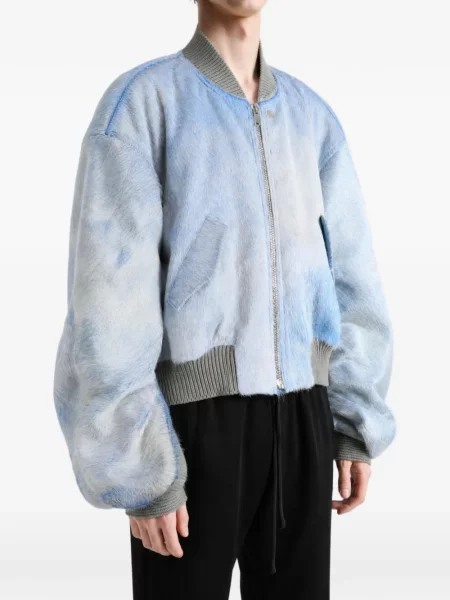 Geanta de piele Rick Owens albastru