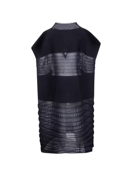 Rochie Issey Miyake plisată de costum negru