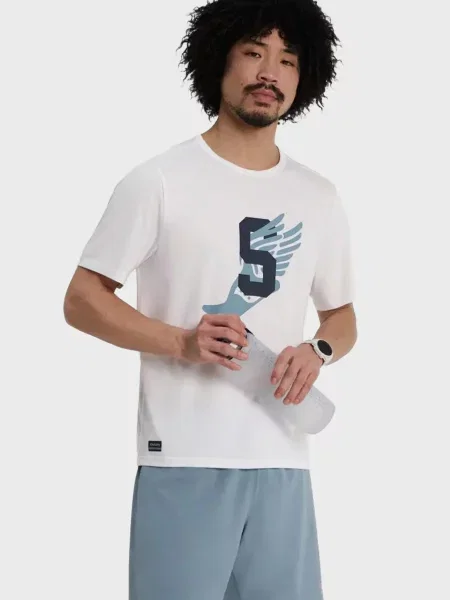 Футболка Saucony біла